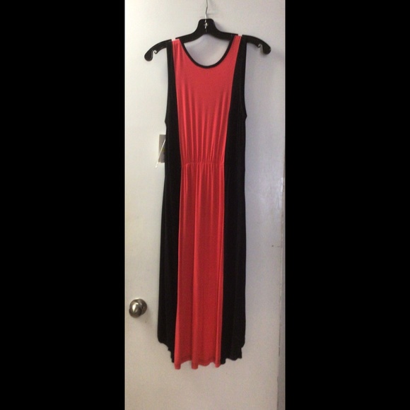 🌟Hi-Low Sleeveless Tank Dress - Picture 2 of 4